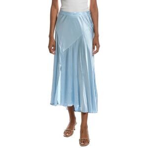 Michael Stars Womens  Desi Asymmetrical Midi Skirt